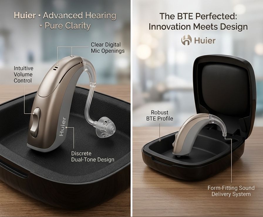Digital Computerized BTE Hearing Aid
